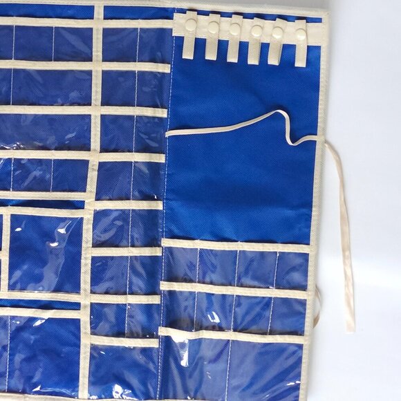 Pretty Floral Hanging Small Item Storage Solution Store Pins Bobby Pins Hair - Picture 5 of 10